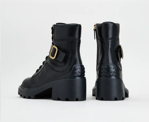 Giày Tod's Woman Black Boots in Leather XXW08D0EB33QGW42B999 - Ảnh 2