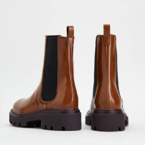 Alternative view of Giày Tod's Woman BROWN Ankle Boots in Leather XXW08J0EY10AKT42S003