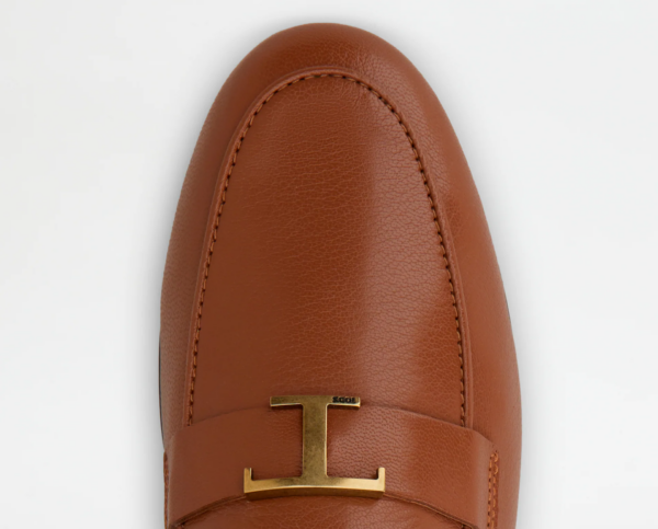 Giày Tod's Woman Brown Loafers T Timeless in Leather XXW35B0ED10TRP39MS018 - Ảnh 4