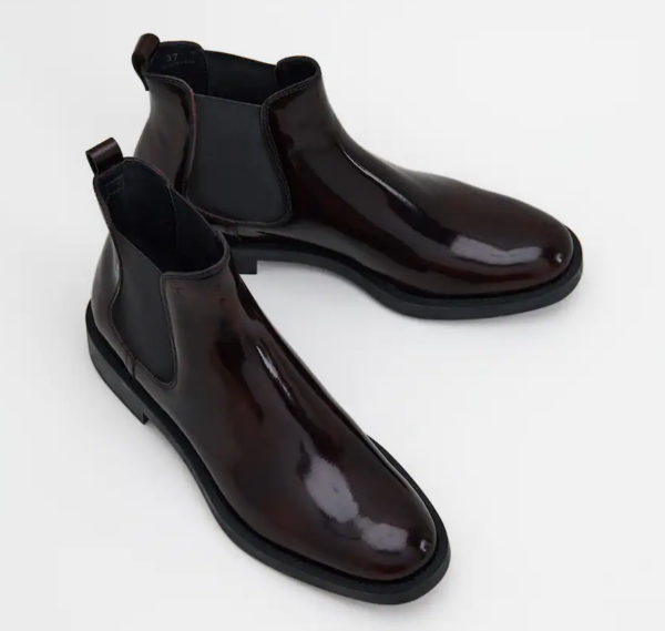 Giày Tod's Woman Burgundy Ankle Boots in Leather XXW60C0DD50AKTR810 - Ảnh 2