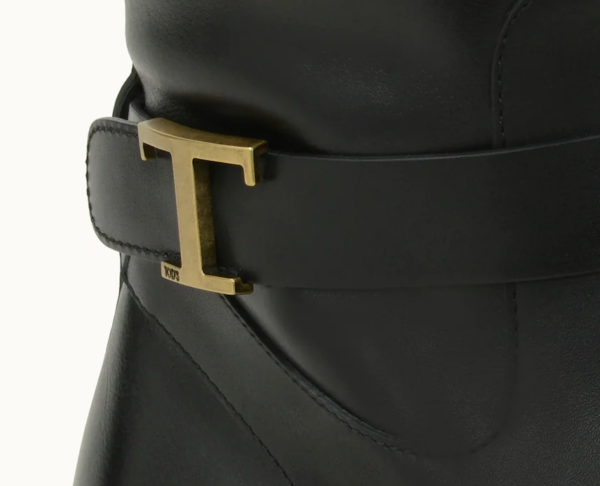 Giày Tod's Woman Black Timeless Boots in Leather XXW60C0DF10GOCB999 - Ảnh 5