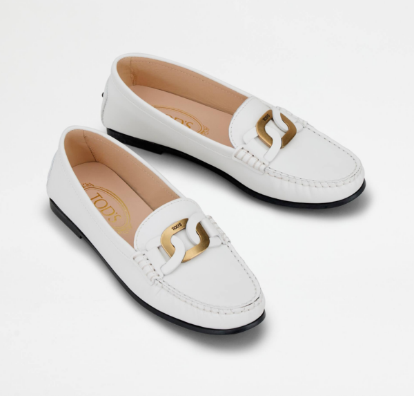 Giày Tod's Woman Gommino 'White' XXW74B0DT41NB6B015 - Ảnh 2