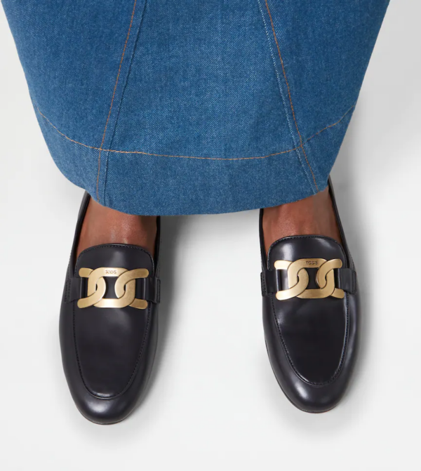 Giày Tod's  SMOOTH LEATHER LOAFERS IN BLACK XXW79A0DD00NF5B999 - Ảnh 5