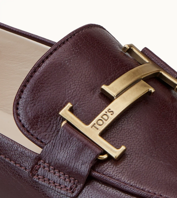 Giày Tod's Loafers In Leather Burgundy XXW79A0DE80TRPR822 - Ảnh 3
