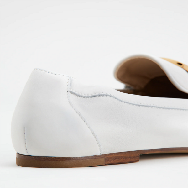 Giày Tod's Women's Logo-Plaque Leather Loafers XXW79A0EQ20SYRB015 - Ảnh 3