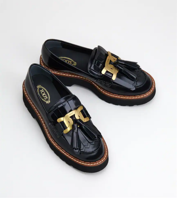 Giày Tod's KATE LOAFERS IN BLACK XXW80C0DF40SHAB999 - Ảnh 7