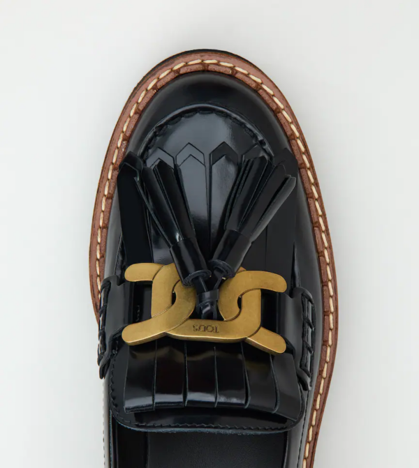 Giày Tod's KATE LOAFERS IN BLACK XXW80C0DF40SHAB999 - Ảnh 6