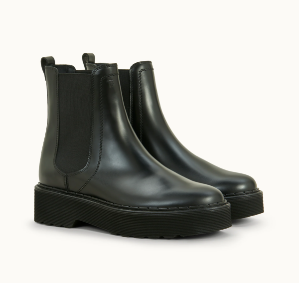 Giày Tod's Ankle Boots In Leather 'Black' XXW80C0DR70OG9B999 - Ảnh 3