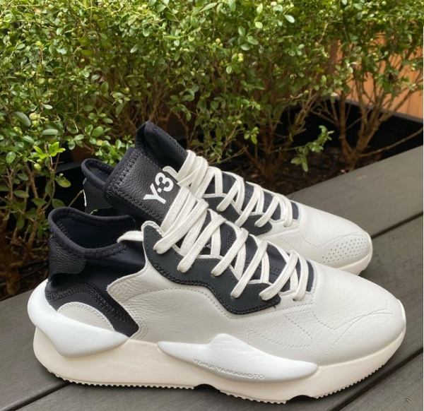 Giày Adidas Y-3 Kaiwa 'White Black' FZ4326 - Ảnh 5