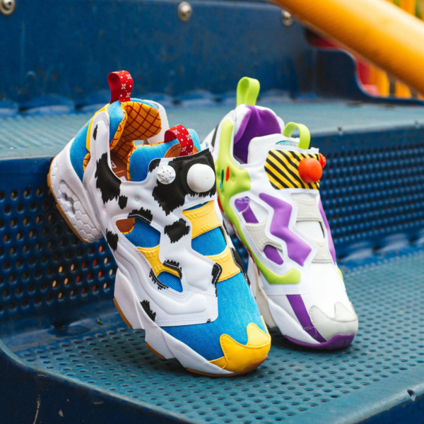 Giày Reebok Toy Story 4 x BAIT x InstaPump Fury OG Mixed 'Woody and Buzz' EG7834 - Ảnh 3