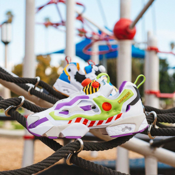 Giày Reebok Toy Story 4 x BAIT x InstaPump Fury OG Mixed 'Woody and Buzz' EG7834 - Ảnh 4