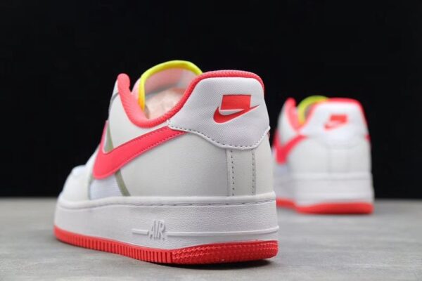 Giày Nike Air Force 1 Low 'Transparent White Crimson' CI0060-102 - Ảnh 7