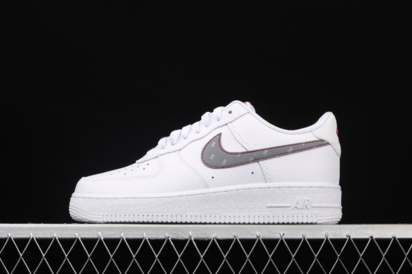 Giày Nike 3M x Air Force 1 '07 'White' CT2296-100 - Ảnh 3