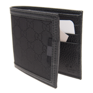 Vi Gucci Short Fold Wallet 'Black' 260987-G1XWN-8615