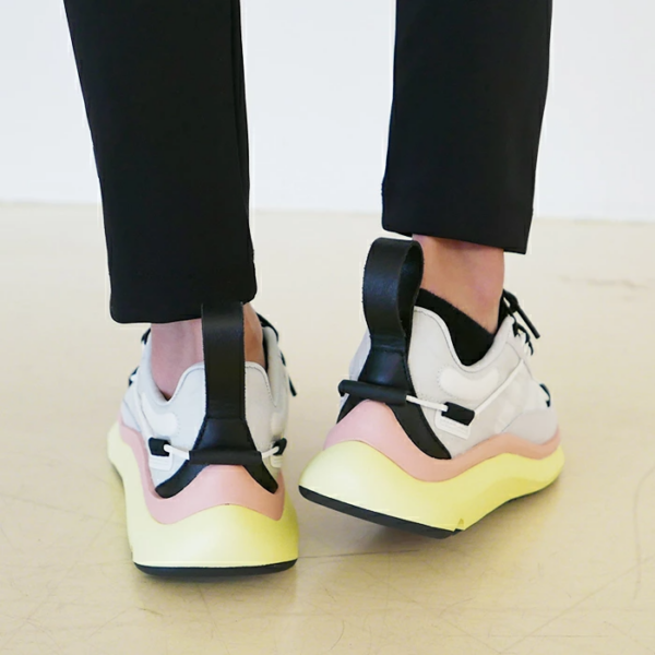 Giày Adidas Y-3 Shiku Run 'Grey Hi-Res Yellow' FZ4323 - Ảnh 4