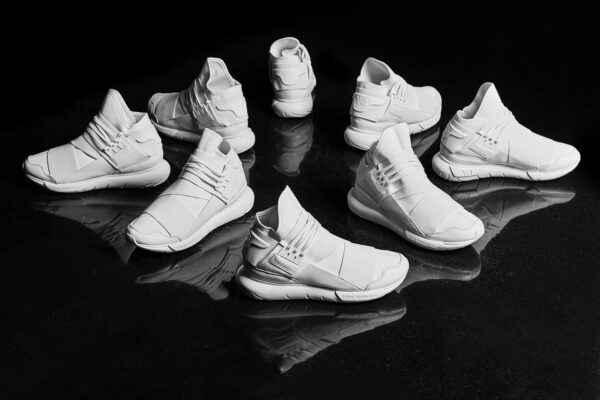 Giày Adidas Y3 Qasa Hi Triple White AQ5500 - Ảnh 2