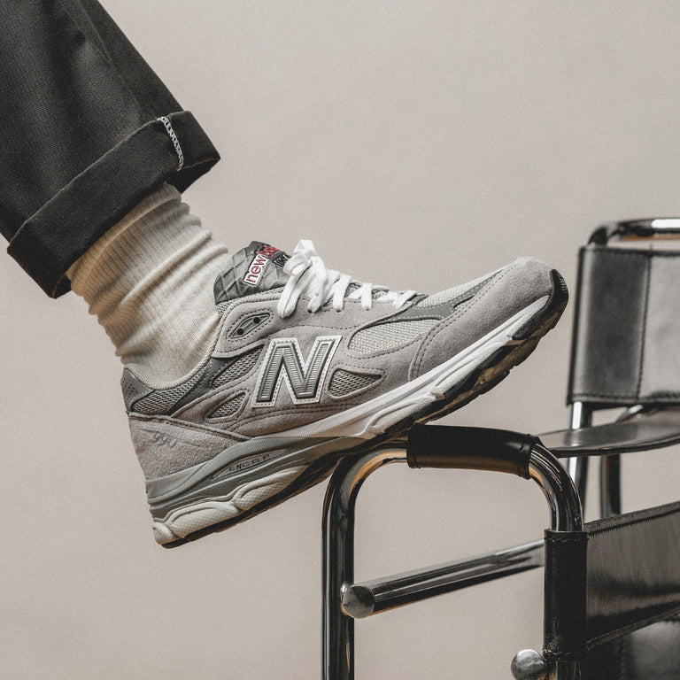 Giày New Balance 990v3 Made in USA 'Grey' M990GY3 - Ảnh 2