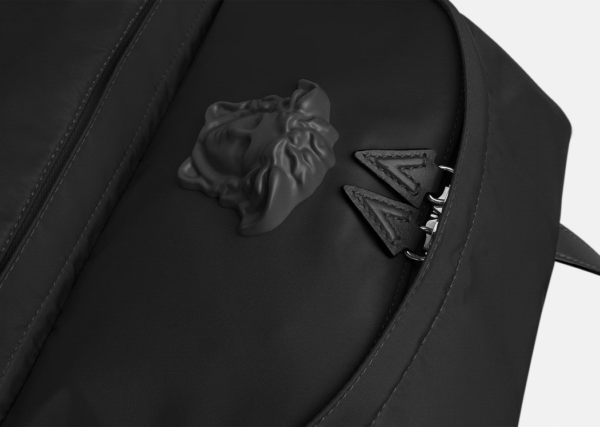 Balo Versace La Medusa Nylon Black DFZ8504-DNY8ME-D41NP - Ảnh 4