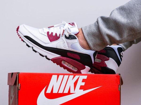 Giày Nike Air Max 90 'Recraft New Maroon' CT4352-104 - Ảnh 2