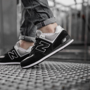 Alternative view of Giày New Balance 574 'Classic Black' ML574SSN