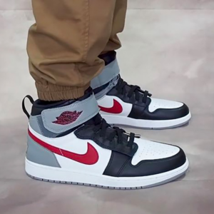 Alternative view of Giày Nike Air Jordan 1 High FlyEase 'Particle Grey' CQ3835-002