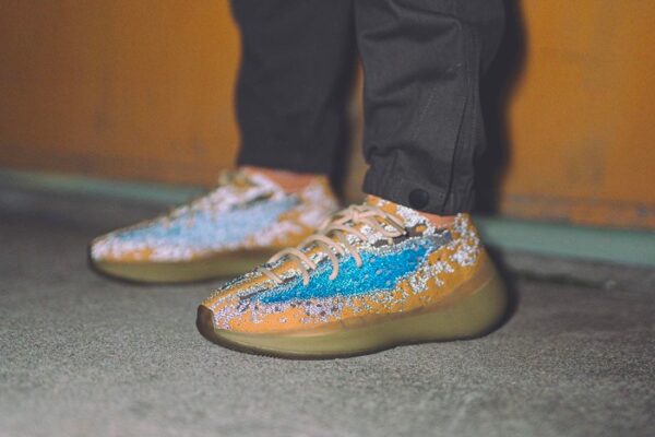 Giày Adidas Yeezy Boost 380 'Blue Oat Reflective' FX9847 - Ảnh 4