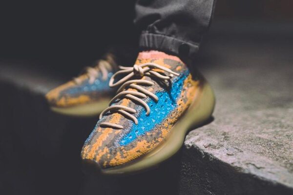 Giày Adidas Yeezy Boost 380 'Blue Oat Reflective' FX9847 - Ảnh 3