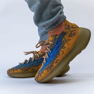 Alternative view of Giày Adidas Yeezy Boost 380 'Blue Oat Reflective' FX9847