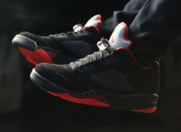 Giày Nike Air Jordan 5 Retro Low 'Alternate 90' 819171-001 - Ảnh 3