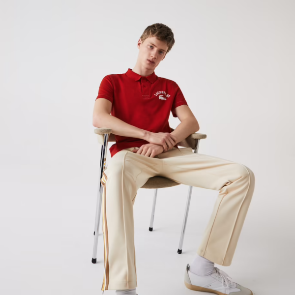 Áo Lacoste Men's Ultralight Lettering Knit Polo YH0028-51G-RAX - Ảnh 2