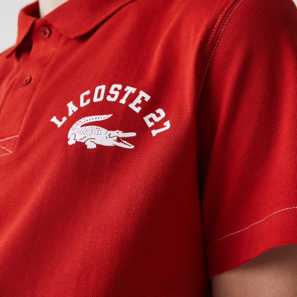 Áo Lacoste Men's Ultralight Lettering Knit Polo YH0028-51G-RAX - Ảnh 8