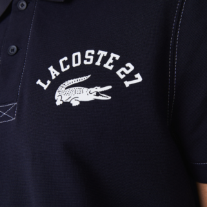 Ao Lacoste Lettered Ultra-light Knit Polo Shirt YH0028-00