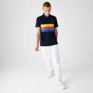 Ao Lacoste Paneled Lightweight Cotton Polo YH1516-51