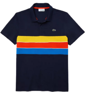 Ao Lacoste Paneled Lightweight Cotton Polo YH1516-51