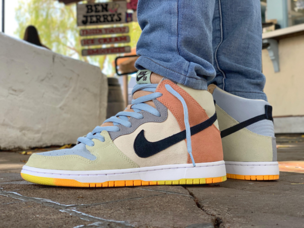 Giày Nike Dunk High Pro SB 'Spectrum' CN8345-001 - Ảnh 5