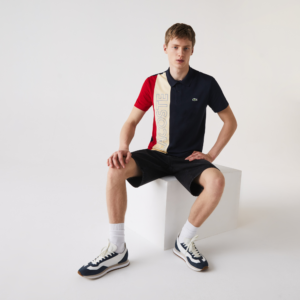 Ao Lacoste Regular Fit Ultra Lightweight 'Navy Beige' YH9852-00-L7Q