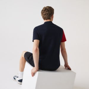 Ao Lacoste Regular Fit Ultra Lightweight 'Navy Beige' YH9852-00-L7Q