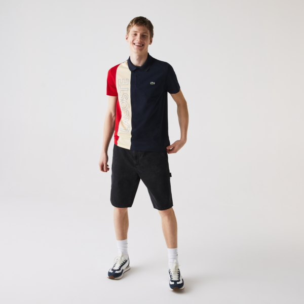 Ao Lacoste Regular Fit Ultra Lightweight 'Navy Beige' YH9852-00-L7Q
