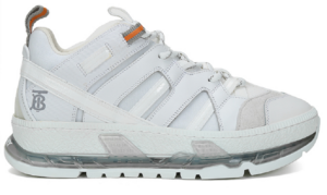 Giày Burberry Nylon and Leather Union White 80210111