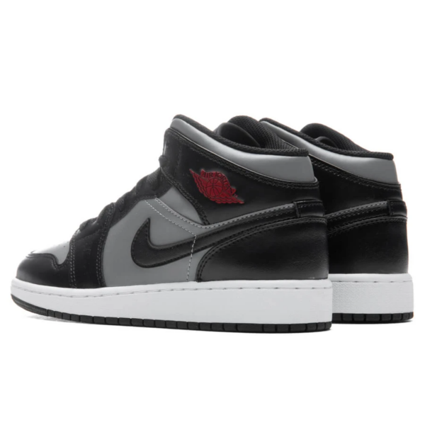 Giày Nike Air Jordan 1 Mid GS 'Shadow' 554725-096 - Ảnh 7