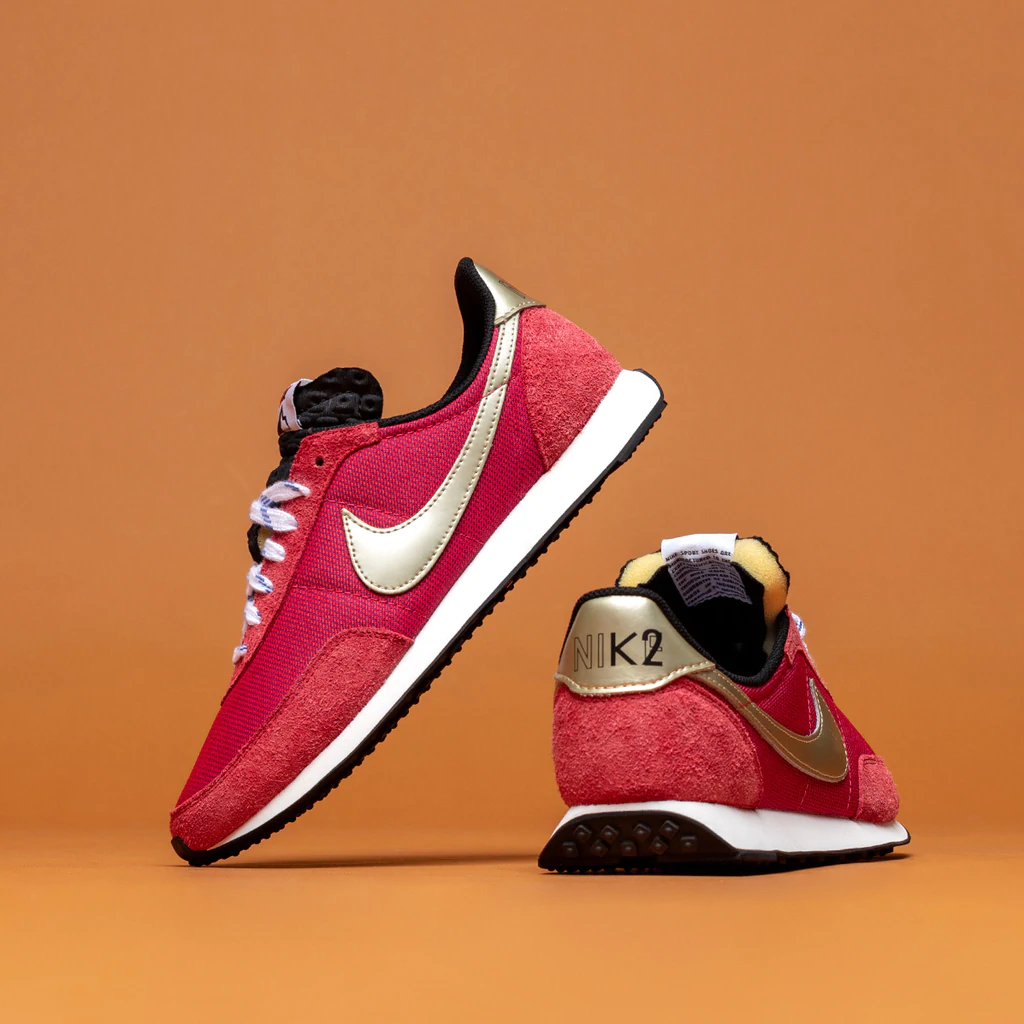 Giày Nike WAFFLE TRAINER 2 SD Gym Red Gold DC8865-600 - Ảnh 4