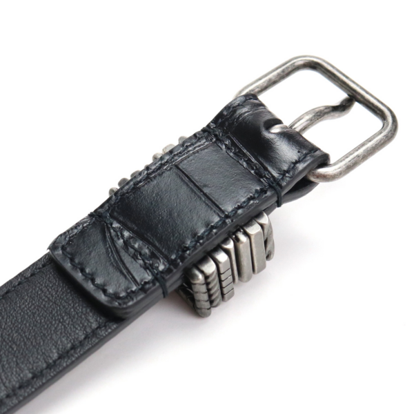 Thắt lưng Saint Laurent Schmaler Guertel Mit Me 649240-DZE0D-1000 - Ảnh 8