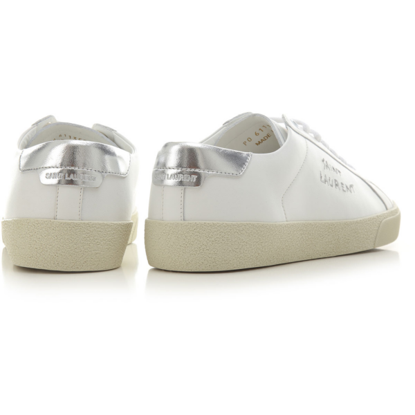 Giày Saint Laurent Court Classic SL06 Embroidered 'White' 611352-00NA0-9085 - Ảnh 2