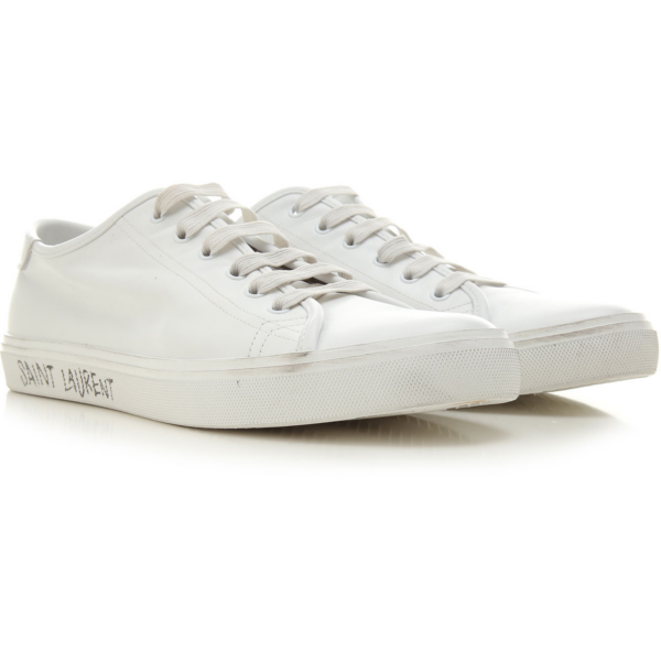 Giày Saint Laurent Malibu Low 'Optic White' 649250-00NG0-9030 - Ảnh 4