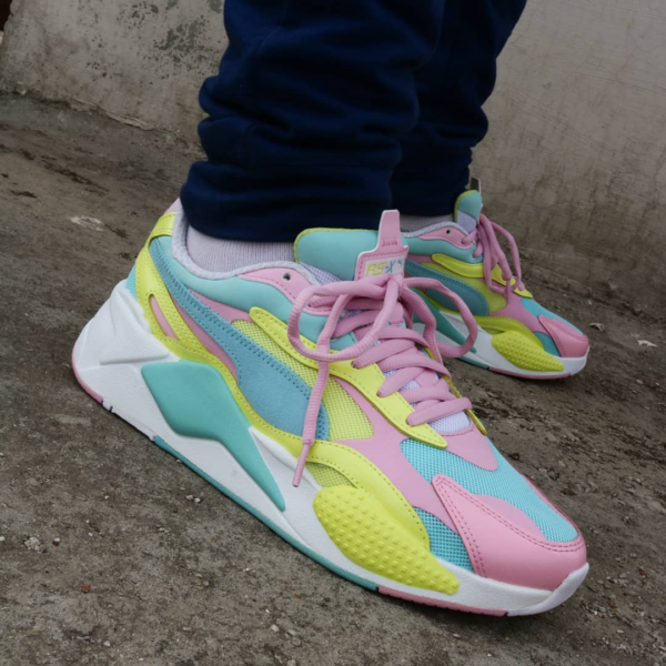 Giày Puma RS-X3 'Plastic Pack Gulf Stream Sunny Lime' 371569-05 - Ảnh 3