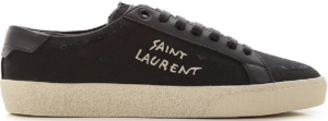 Giày Saint Laurent Court Classic SL-06 'Black' 610648GUP501000