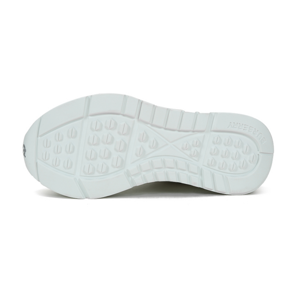 Giày Burberry Nylon and Leather Union White 80210111 - Ảnh 3