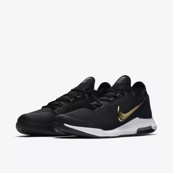Giày Tennis Nike Air Max Wildcard HC 'Black Metallic Gold' AO7351-012 - Ảnh 3