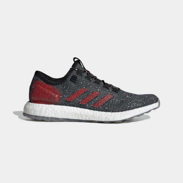 Giày Adidas PureBoost 'Black Scarlet' B37777 - Ảnh 2