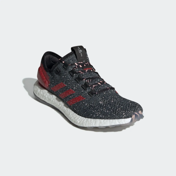 Giày Adidas PureBoost 'Black Scarlet' B37777 - Ảnh 3